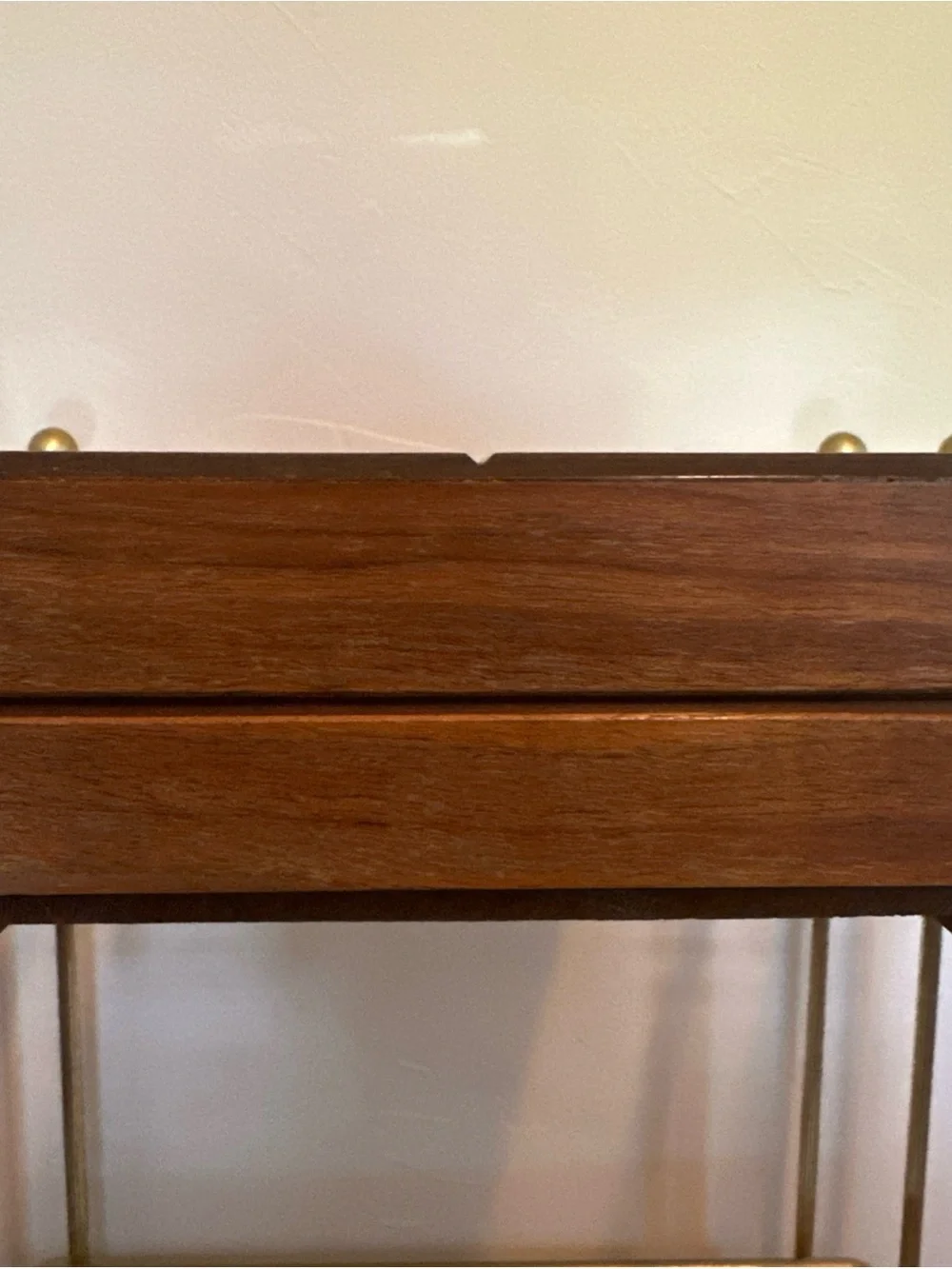Vintage Gruvwood Mid-Century Modern Tissue Box by National Products MCM Rare EUC